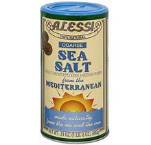 Alessi Coarse Sea Salt, 24 Oz (Pack Of 6)
