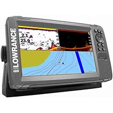 Lowrance Hook-9 9" Chartplotter/Fishfinder Splitshot Transom Mount Transducer With Built-In Us Inland Charts