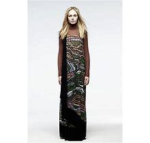 Missoni Knitted Full Length Strapless Dress Sz 40 = Us 4 -