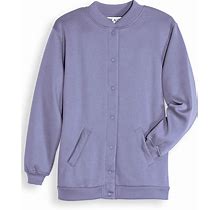Blair Women's Iconic Fleece Jacket - Purple - SML - Misses