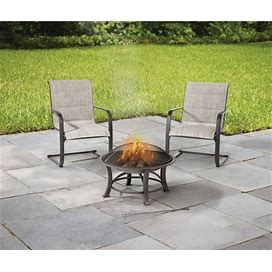 Mosaic 30 in Vera Fire Pit Black - Patio Accessories/Heating At Academy Sports