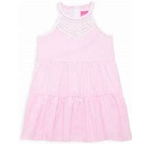 Lilly Pulitzer Little Girl's & Girl's Mini Britt Dress - Havana Pink - Size 2