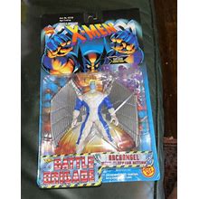 1996 Toy Biz Marvel Comics X-Men Battle Brigade Archangel Action