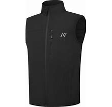 MEETWEE Men's Outerwear Vests Warm Lightweight Windproof Golf Vests With Zipper Pockets Outdoor Vest For Work Hiking