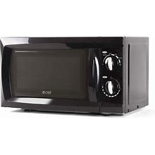 Countertop Microwave Oven, 0.6 Cu. Ft, Black