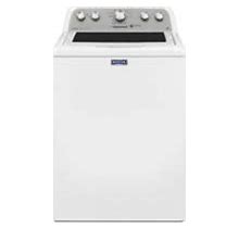 Maytag - 4.3 Cu. Ft. High Efficiency Top Load Washer With Optimal Dispensers - White