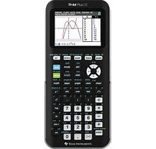 Texas Instruments TI-84 Plus CE Color Graphing Calculator, Black/White
