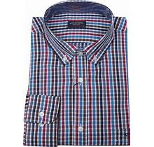 Paul & Shark Yachting Men's Dress Shirt Long Sleeve Size 44 17.5"