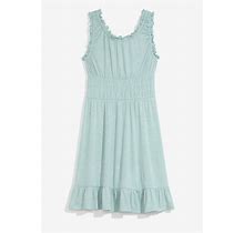 Maurices Girls Floral Sleeveless Dress Blue Size M (10)