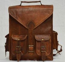 New Laptop Leather Backpack Rucksack Messenger Bag Satchel For Boys & Girls