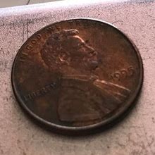 Coins Circulation Coin USA 1 Cent 1995 Without Mint Mark