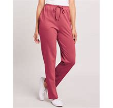 Blair Women's Essential Knit Drawstring Pants - Red - PS - Petite
