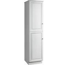 Design House Wyndham 18-In X 84-In X 21-In White Freestanding Linen Cabinet | 597302