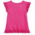 Polo By Ralph Lauren Dresses | Polo Ralph Lauren Girls Eyelet Flutter Sleeves Jersey Top/Dress Pink Nwt | Color: Pink | Size: Mg
