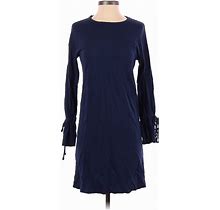 Halogen Casual Dress: Blue Dresses - Women's Size 2X-Small