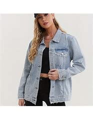 Image result for Denim Jacket with Patches