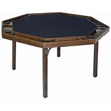 Kestell Furniture 52" Oak Contemporary Folding Poker Table Vinyl | 29.5 H X 52 W X 48 D In | Wayfair D8de669f35994406113215a6484a0908