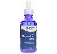 Trace Minerals Research, Ionic Magnesium 400 Mg, 2 Oz
