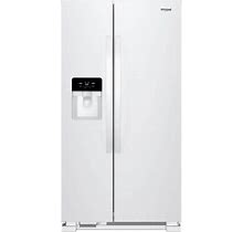 Whirlpool WRS321SDHW 21.4 Cu. Ft. Side By Side Refrigerator - White