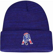 Youth Mitchell & Ness Red New England Patriots Fandom Cuffed Knit Hat