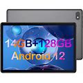 OSCAL 10.1 Inch Tablet(14+128GB) 1TB Expansion, Android 12 Tablet Computer, 13+8MP Camera, Octa-Core Processor, 6580Mah Battery, BT 5.0, 2.4G/5G