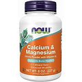 Now Supplements, Calcium & Magnesium Citrate Powder With Vitamin D3, Supports Bone Health, 8-Ounce