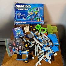 Construx Toys | Vintage 1985 Construx Fisher-Price Set | Color: Blue/Gray | Size: Osb