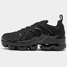Nike Men's Air Vapormax Plus Running Shoes In Black/Black Size 4.0
