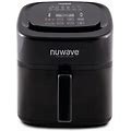 Nuwave Brio 6 Quart Digital Air Fryer | Black | One Size | Fryers Air Fryers | Non-Stick|Removable Fry Basket|Adjustable Temperature