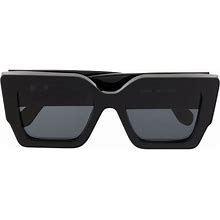 Off-White - Catalina Square-Frame Sunglasses - Unisex - Acetate - One Size - Black