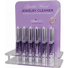 Gemoro 0913 Kit Jewelry Cleaner Set (12 Sparkle Wands & Acrylic Display Included), Multicolor