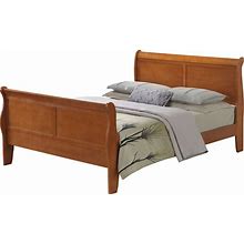 Glory Furniture Louis Phillipe G3160A-QB Queen Bed , Oak - Glory Furniture - G3160A-QB