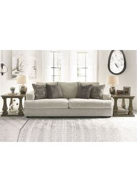 Ashley Soletren Stone Sofa, White Contemporary And Modern Couches From Coleman Furniture