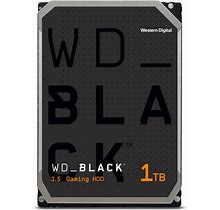 WD 1TB WD_BLACK 7200 Rpm SATA III 3.5" Internal Gaming HDD