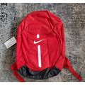 Nike Academy Team Backpack University Red White Padded Straps DC2647 657 NWT