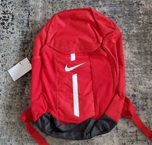 Nike Academy Team Backpack University Red White Padded Straps DC2647 657 NWT