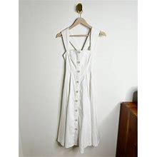 Anthropologie Women's Petite Dress - White - 0
