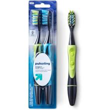 Pulsating Powered Toothbrush 2Pk - Up & Up