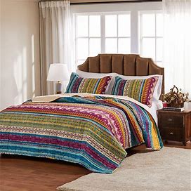 Southwest Quilt Set By Greenland Home Fashions In Sienna (Size TWIN 2PC)