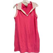 Extra Editions Dresses | Vintage Y2k Extra Editions Sporty Pink Sheath Sleeveless Dress "Baby Girl" 2X | Color: Pink | Size: 2X