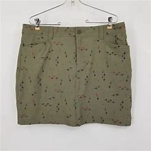 Eddie Bauer Skirts | Eddie Bauer Green Women's Moisture Wicking Athletic Skort Size 12 | Color: Green | Size: 12