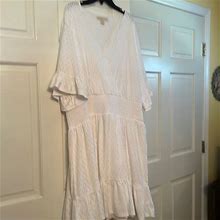 Michael Kors Dresses | Michael Kors Dress | Color: White | Size: 3X