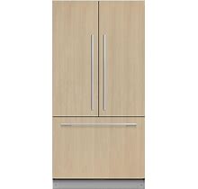 Fisher And Paykel RS36A72J1 N 36 Inch Wide 16.8 Cu. Ft. Energy Star Rated French Door Activesmart Refrigerator - 72 Inch Tall Panel Ready