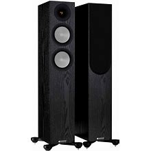 Monitor Audio Silver 200 7G 2.5-Way 5.25" Floorstanding Speakers - Pair - S7G200BL