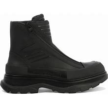 Alexander Mcqueen Men's "Desert Hide" Ankle Boots In Black | Size IT 41 | 757712WHYFK1000