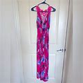 Large Fuchsia Maxi Dress | Color: Pink | Size: L