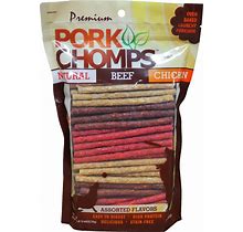 Pork Chomps Munchy Sticks Rawhide Free Dog Treat, Size: 100 Count, Flavor: Beef | Petsmart