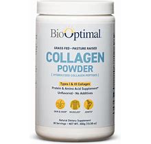 Biooptimal Collagen Powder, Collagen Peptides, Grass Fed, Non-GMO Premium