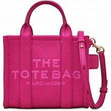 Marc Jacobs The Leather Crossbody Tote Bag In Lipstick Pink At Nordstrom