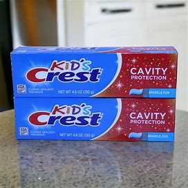 Crest Kids Cavity Protection Toothpaste, Sparkle Fun Flavor, 4.6 Oz 2